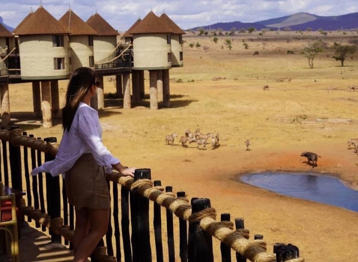 2 dni safari - i aż 2 parki  z 1 noclegiem w domkach na palach ❤️ Tsavo East / Taita Salt lick